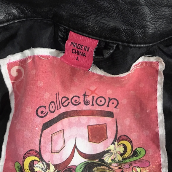 Faux Leather Jacket - Picture 4 of 5